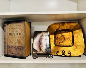 Storage Box, Decorative Plate, Collectable Souvenir Block