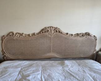 King Light Wood Bed