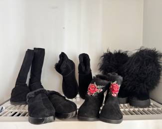 Women's Boots, Leather, Suede