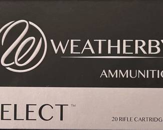 Weatherby Ammo