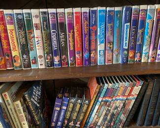 VHS and DVDs