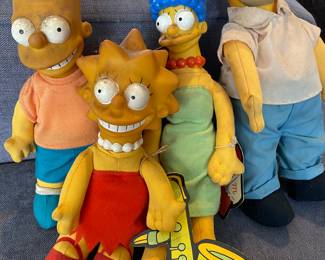  Vintage Burger King 'The Simpsons' Toys