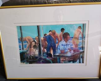 Orig. Roscoe E Wallace acrylic 