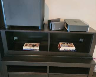 IKEA Cabinet Bose sound system 