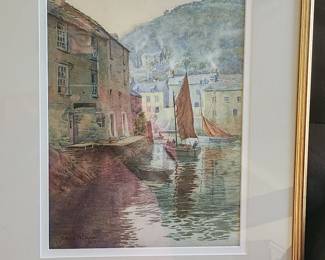 Orig. Charles Ripper watercolor