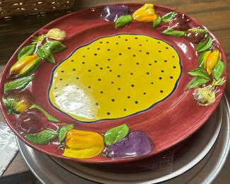 Loads of serving pieces