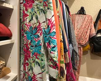 Lots of fun bright clothing