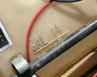 NorthStar ATV 14 Gal Horizontal Sprayer With 1.5 GPM 60 PSI Pump & Sprayer