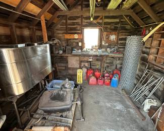 The smaller of the outbuildings! Filled with great items for around the ship and farm!