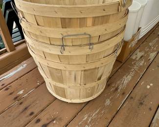 Nice bushel baskets!