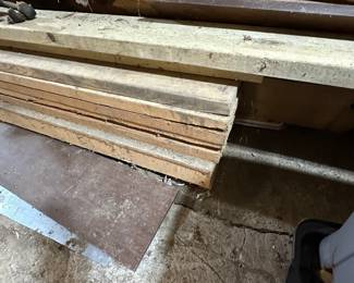 There is lots of lumber ~ many sizes and lengths! Most still have the UPC code on the end!