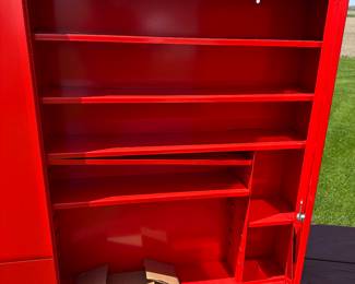 HILTI Vintage Hilti Metal Wall Mount Cabinet Garage Shop With Key! We HAVE TWO OF THESE! NEW OLD STOCK! MINT UNUSED! Original Boxes!