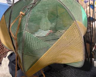 A superb MCM hanging lamp! Will be cleaned up, researched and ready to come to your home!