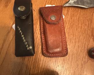 On the left is an actual Letterman and it’s original case