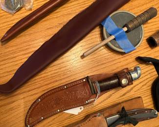 Another turkey and assorted knives