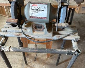 A nice Ace Hardware bench grinder