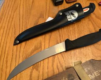 At the center or a couple of nice boning knives