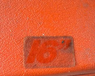 The 16” is on the outside of the case