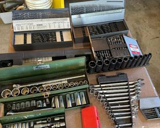 We have ratchet sets, drillbit sets, wrench sets of every shape, size and company!