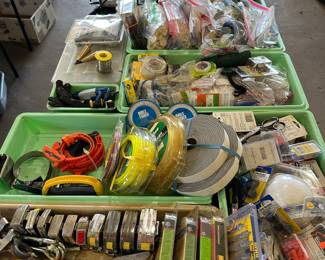 The middle 16 feet contains bands of lots of accessories and smalls!
