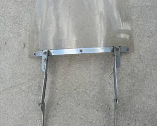 This is an excellent vintage Harley Davidson fairing windshield
