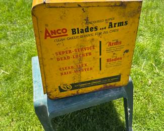 SUPERB Vintage 1950’s Anco Windshield Wiper Display Cabinet.