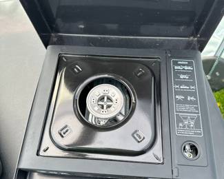 This is a portable propane, gas range for camping. It’s one of two that we have.