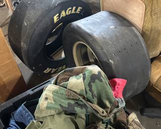 A pair of Goodyear Eagle Racing Slick Tires!