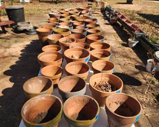 Clay pots