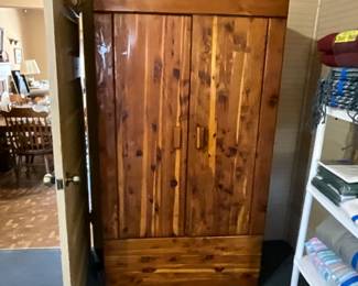 Cedar Armoire… so nice.