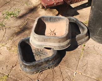 Mineral block tubs