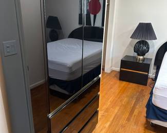 Contemporary Lacquer Tall Dresser 