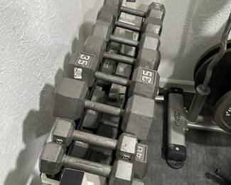 Dumbell Set 50 45 40 35 30 20 15 10