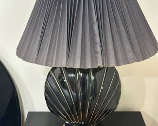 Black Vintage Shell Lamp