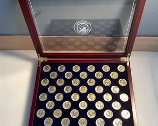 Gold and Silver Kennedy Half-Dollar Collection