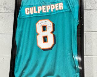 Culpepper Signed Jersey Orlando Estate Auction