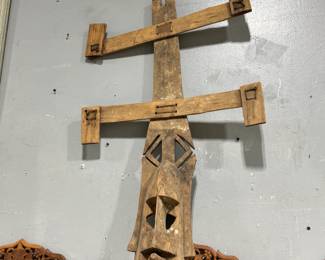 Wood Abstract Wall Art Orlando Estate Auction