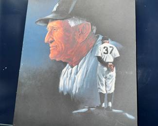 Robert Stephen Simon Signed and Numbered Babe Ruth Artwork Orlando Estate Auction
