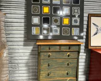 Chest of Drawers and Artwork Orlando