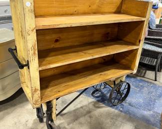 Wagon Book Shelf Orlando Estate Auction