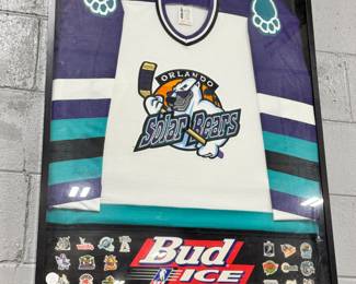 Solar Bears Hockey Jersey Orlando Estate Auction