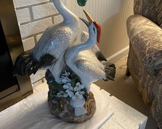 Ceramic cranes