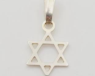 Sterling Silver Star of David Pendant