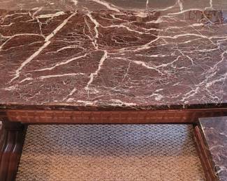 Vintage marble top tables, sold separately 