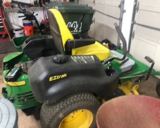 John Deer Commercial Zero Turn Z645 Lawn Mower with only 184 hours meticulously maintained and serviced by John Deer