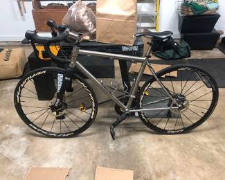 Custom Titanium Bike Santinas frame
