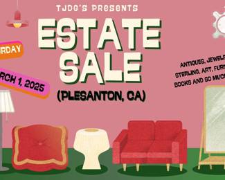 Green Bold Illustrative Yard Sale Sign