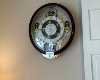 musical clock as is
