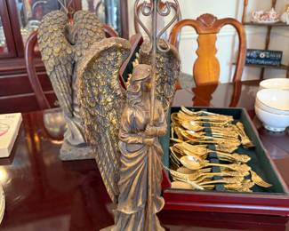 Angel Candle Statues