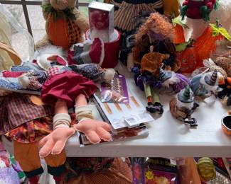 Halloween and thanksgiving decorations